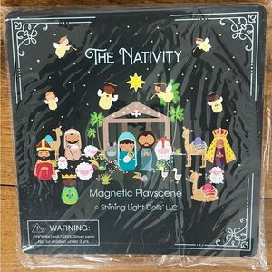 NWT The Nativity Magnetic Playscene